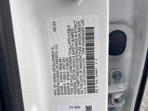 Certified 2024 Honda Accord Sport image 30
