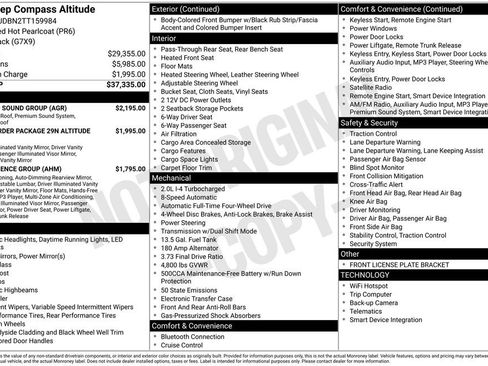 New 2026 Jeep Compass Latitude w/ Sun and Sound Group image 3
