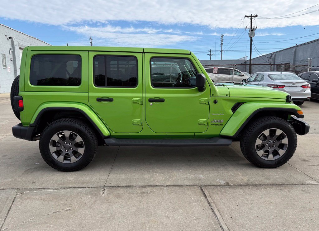 Used 2019 Jeep Wrangler Unlimited Sahara w/ Uconnect 4C Nav & Sound Group AWD/4WD image 5