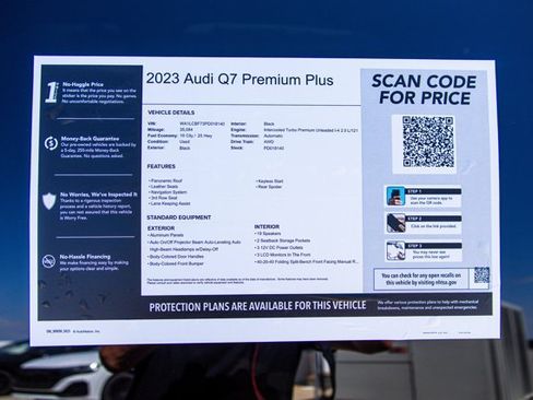 Used 2023 Audi Q7 2.0T Premium Plus w/ Premium Plus Package AWD/4WD image 29