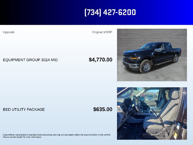 Used 2024 Ford F150 XLT w/ Equipment Group 302A MID AWD/4WD image 5