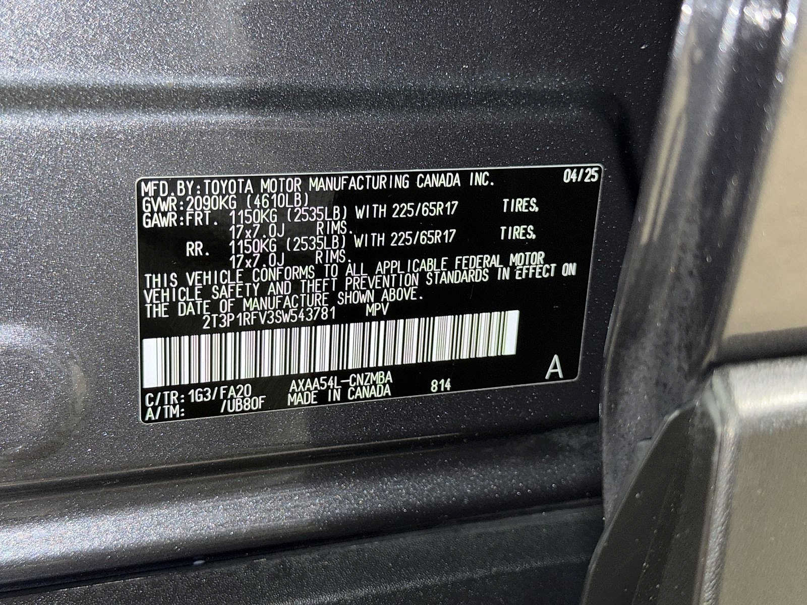 Certified 2025 Toyota RAV4 XLE AWD/4WD image 14