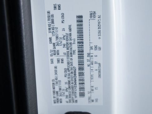 Used 2022 Ford F150 XL w/ Trailer Tow Package AWD/4WD image 12