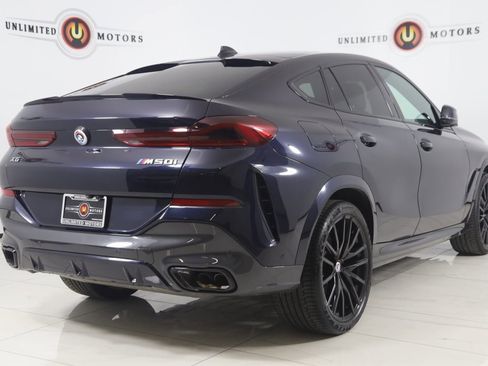 Used 2022 BMW X6 M50i w/ Executive Package image 3