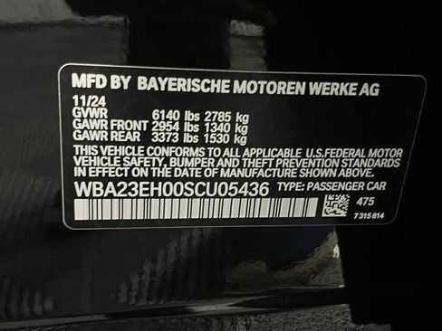 Used 2025 BMW 740i RWD image 38