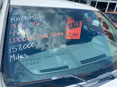 Used 2015 RAM 1500 Tradesman w/ Protection Group AWD/4WD image 3