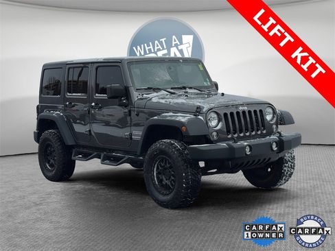 Certified 2018 Jeep Wrangler Unlimited Sport S image 1
