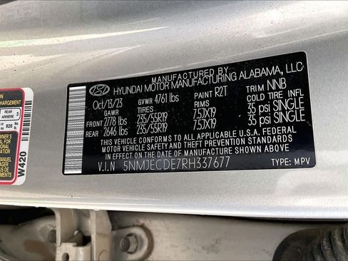 Used 2024 Hyundai Tucson Limited AWD/4WD image 62