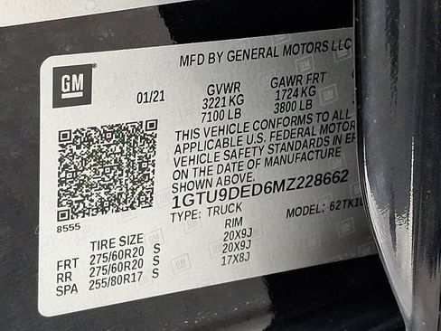 Used 2021 GMC Sierra 1500 SLT w/ SLT Premium Plus Package image 30