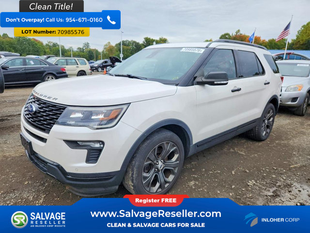 Used 2018 Ford Explorer Sport w/ Equipment Group 401A AWD/4WD image 1