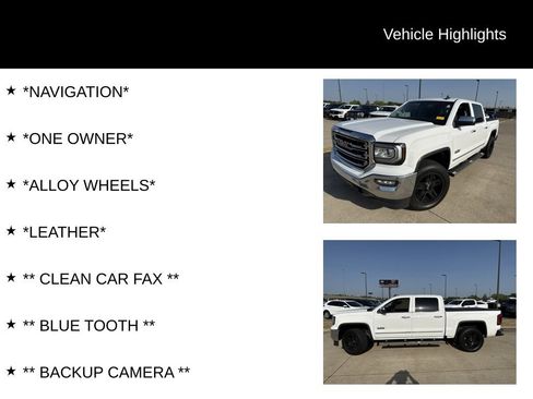 Used 2017 GMC Sierra 1500 SLT w/ Texas SLT Premium Package RWD image 4