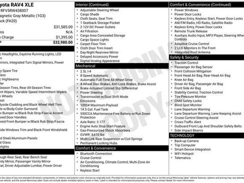 Used 2024 Toyota RAV4 XLE image 36