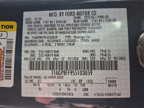 Used 2025 Ford Mustang GT Premium image 26