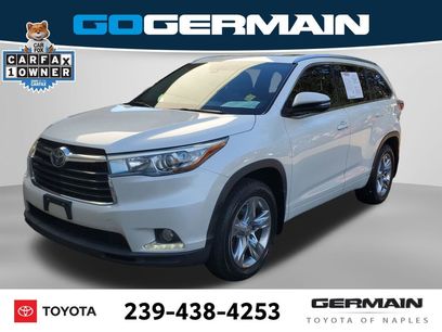 Used 2014 Toyota Highlander Limited Platinum