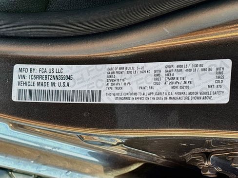 Used 2022 RAM 1500 Big Horn RWD image 32