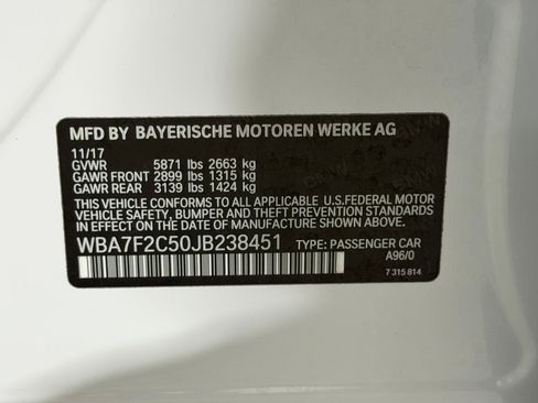 Used 2018 BMW 750i xDrive AWD/4WD image 19