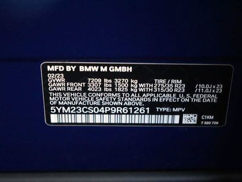 Used 2023 BMW XM AWD/4WD image 16