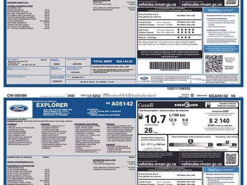 Used 2022 Ford Explorer Limited w/ Class IV Trailer Tow Package image 42