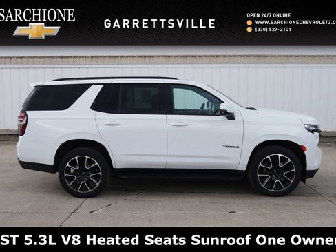 Used 2023 Chevrolet Tahoe RST w/ Luxury Package AWD/4WD image 1