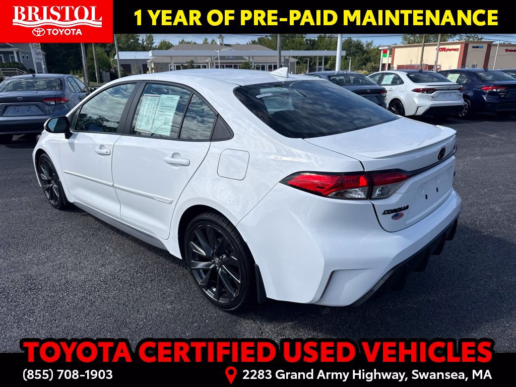 Certified 2024 Toyota Corolla SE w/ SE Premium Package FWD image 7