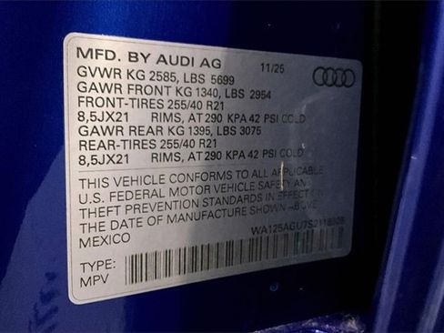 New 2025 Audi SQ5 Premium Plus image 13