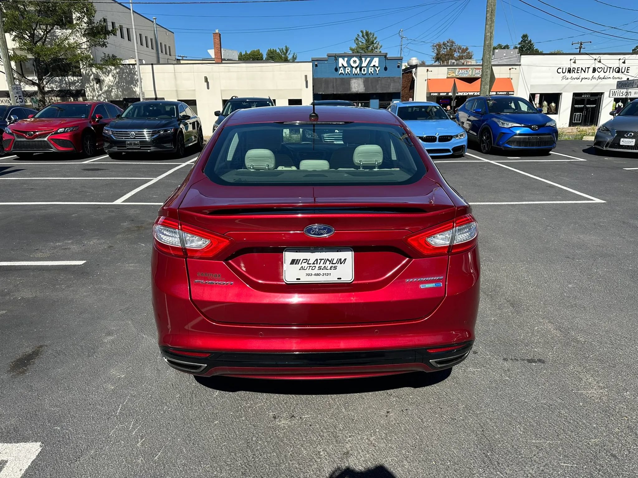Used 2016 Ford Fusion Titanium AWD/4WD image 6