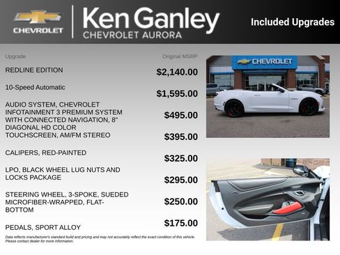 Certified 2023 Chevrolet Camaro SS w/ Redline Edition RWD image 6