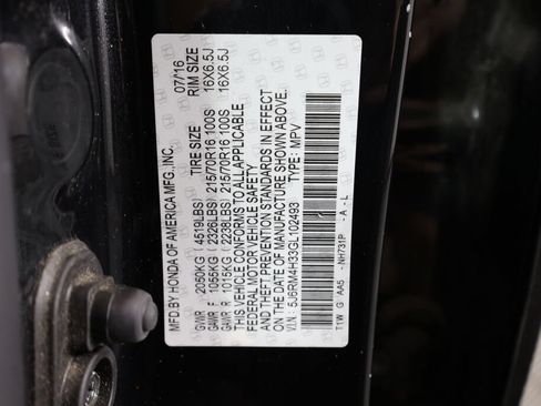 Used 2016 Honda CR-V LX image 40