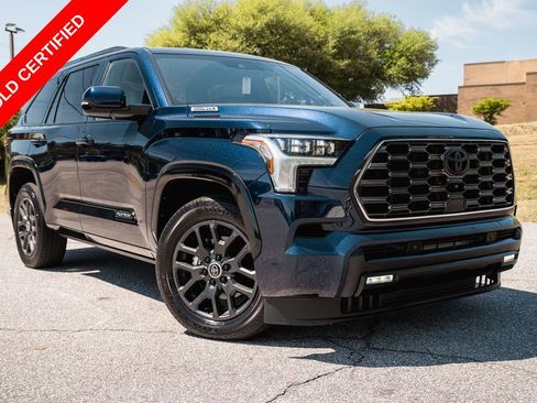 Certified 2024 Toyota Sequoia Platinum AWD/4WD image 1