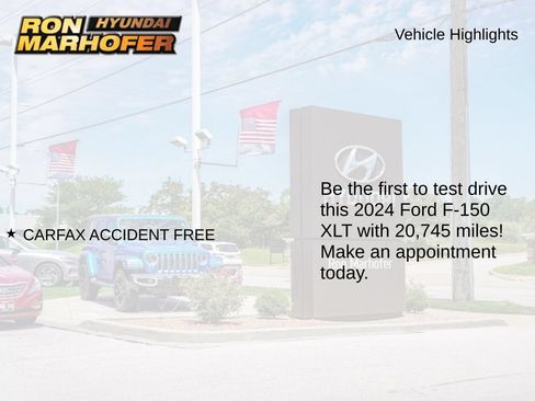 Used 2024 Ford F150 XLT w/ XLT Black Appearance Package AWD/4WD image 2
