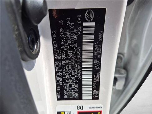 Certified 2025 Lexus ES 350 w/ Premium Package FWD image 24