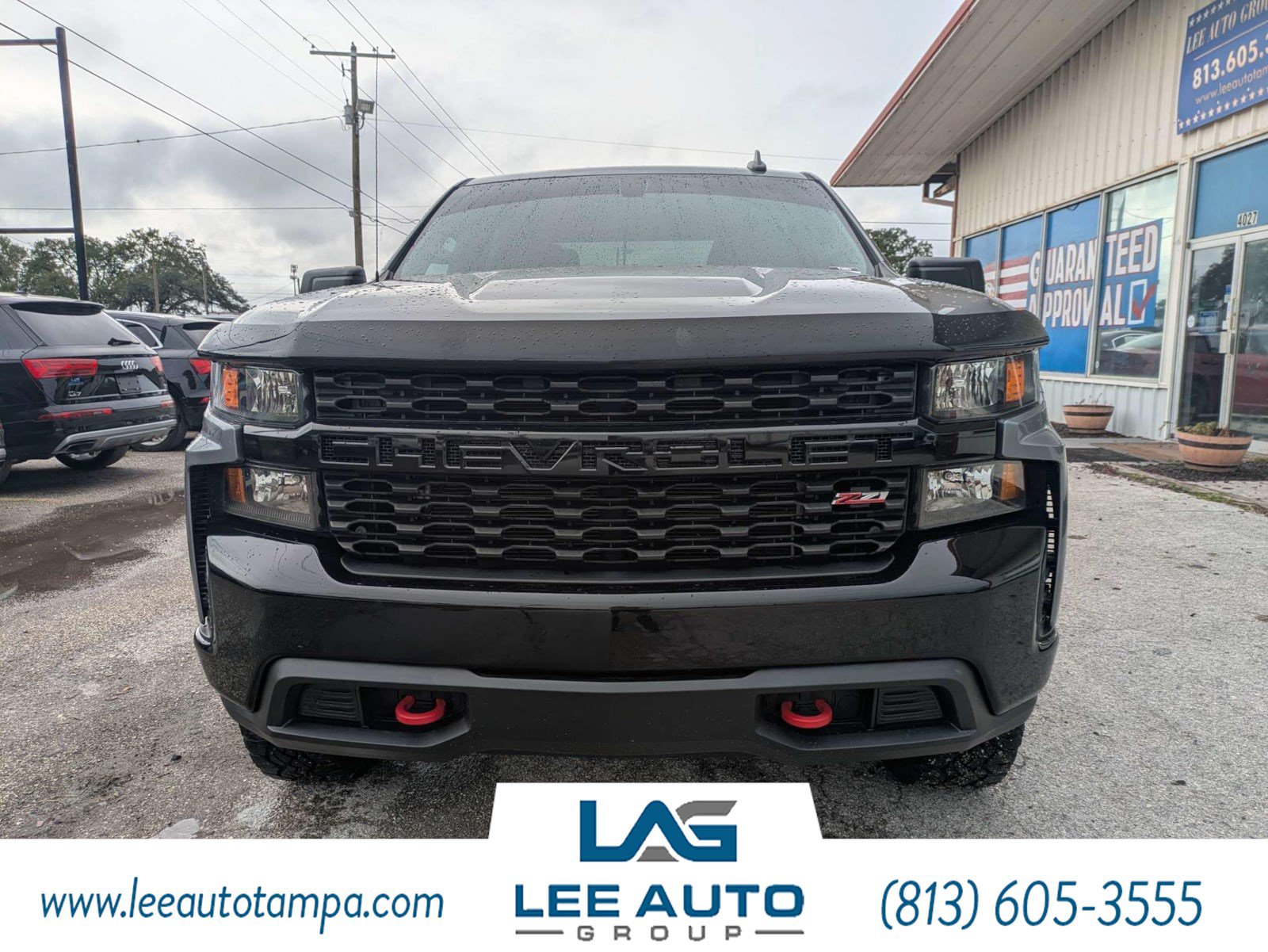 Used 2021 Chevrolet Silverado 1500 Custom Trail Boss w/ LPO, Dark Essentials Package AWD/4WD image 8