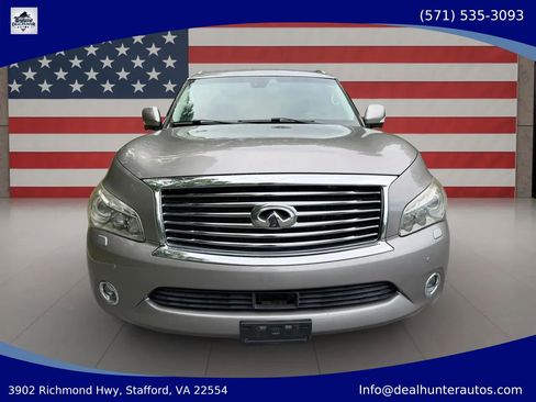 Used 2012 INFINITI QX56 4WD w/ Deluxe Touring Pkg image 2