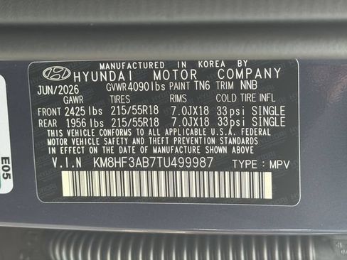 New 2026 Hyundai Kona SEL Sport FWD image 34
