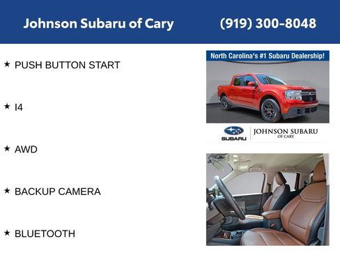 Used 2022 Ford Maverick Lariat w/ Lariat Luxury Package AWD/4WD image 12