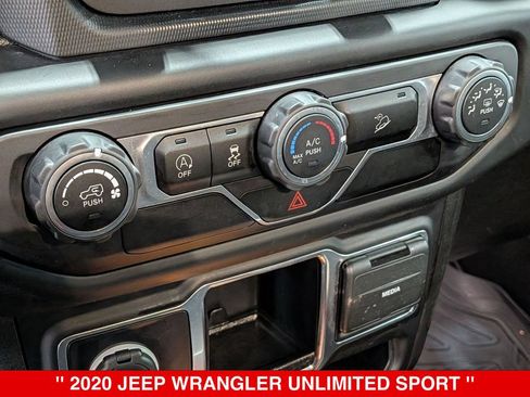 Used 2020 Jeep Wrangler Unlimited Sport AWD/4WD image 21