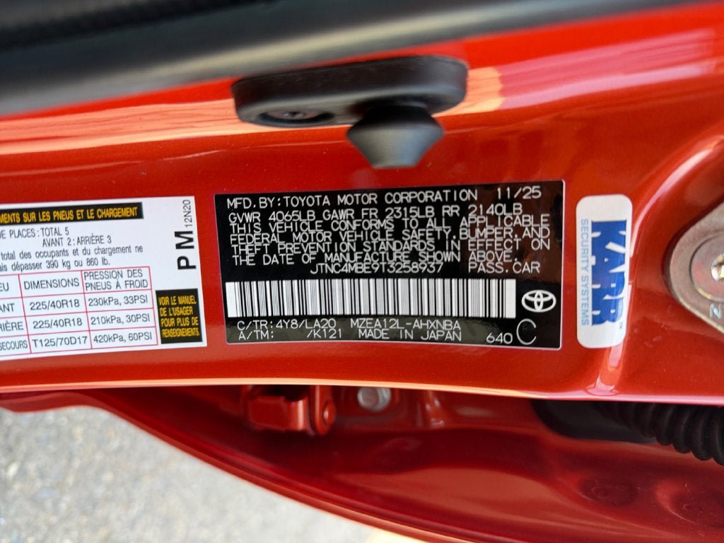 Used 2026 Toyota Corolla XSE FWD image 36