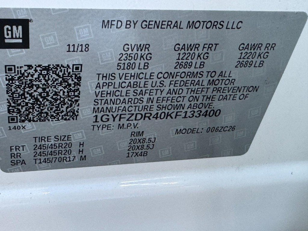 Certified 2019 Cadillac XT4 Premium Luxury AWD/4WD image 17