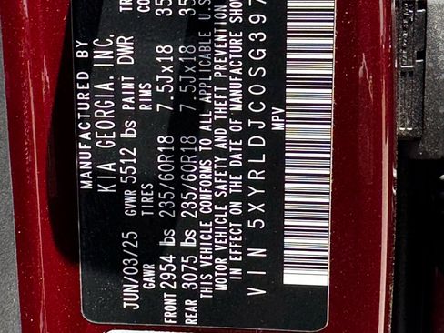 New 2025 Kia Sorento S image 23