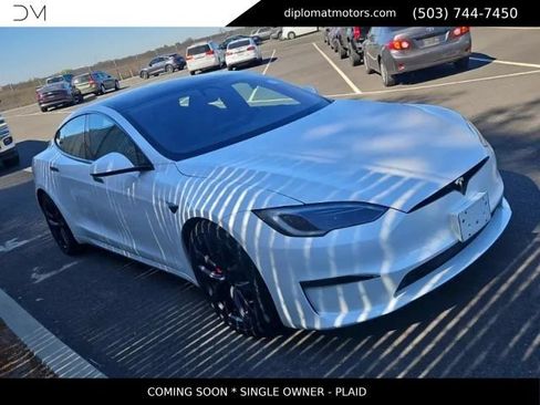 Used 2023 Tesla Model S Plaid AWD/4WD image 3