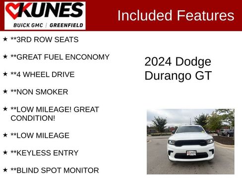 Used 2024 Dodge Durango GT image 3