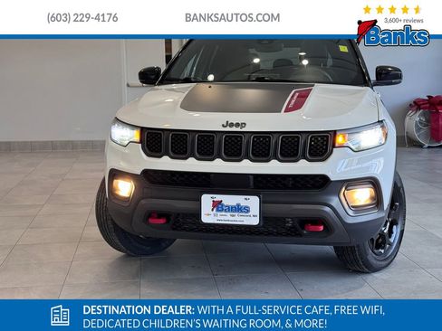 Used 2023 Jeep Compass Trailhawk w/ Sun and Sound Group image 3