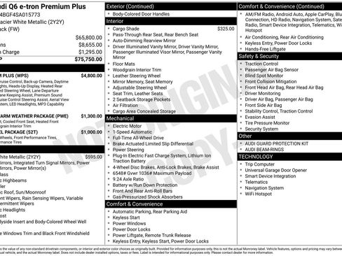 Certified 2025 Audi Q6 e-tron Premium Plus w/ Premium Plus image 31