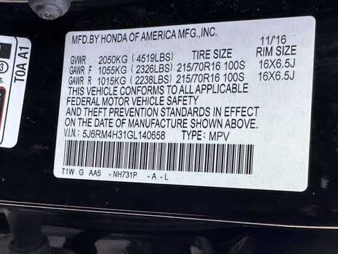 Used 2016 Honda CR-V LX image 24