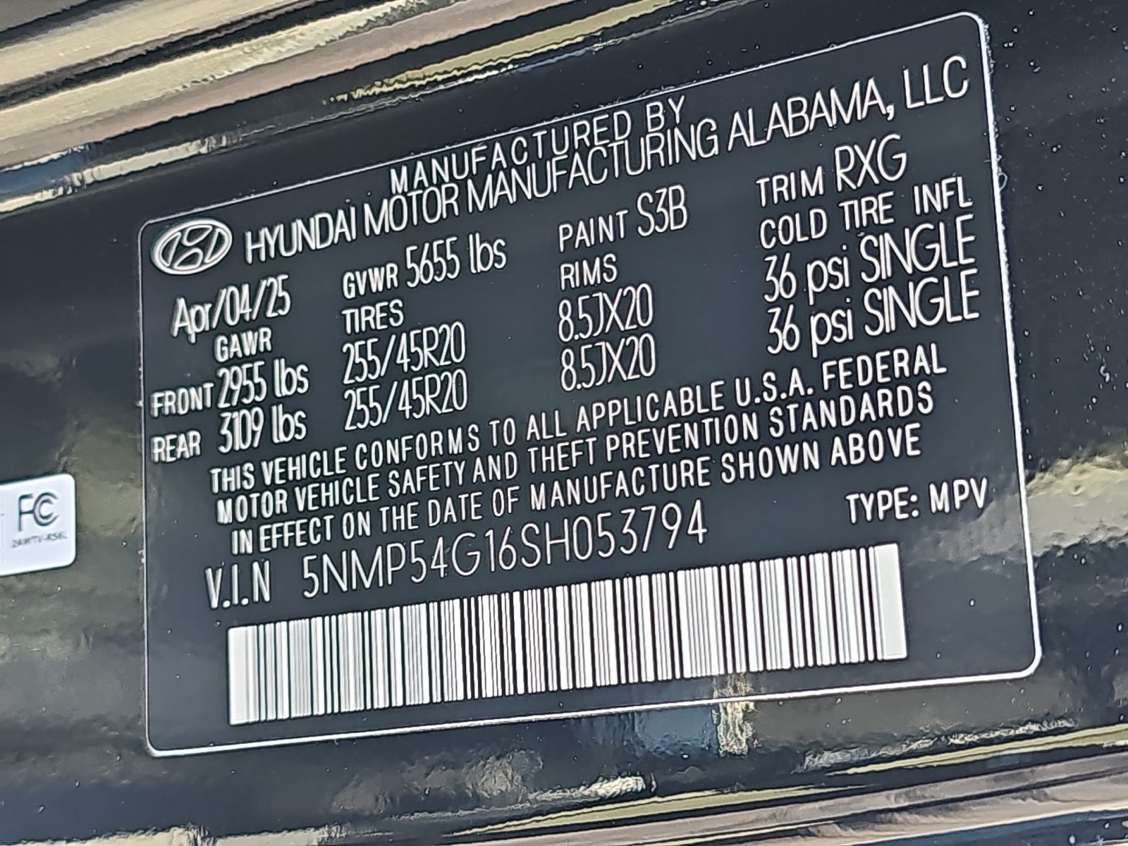 Certified 2025 Hyundai Santa Fe Calligraphy FWD image 42