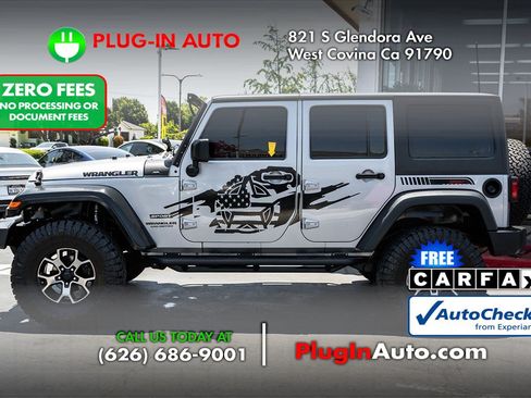 Used 2017 Jeep Wrangler Unlimited Sport w/ Connectivity Group AWD/4WD image 1