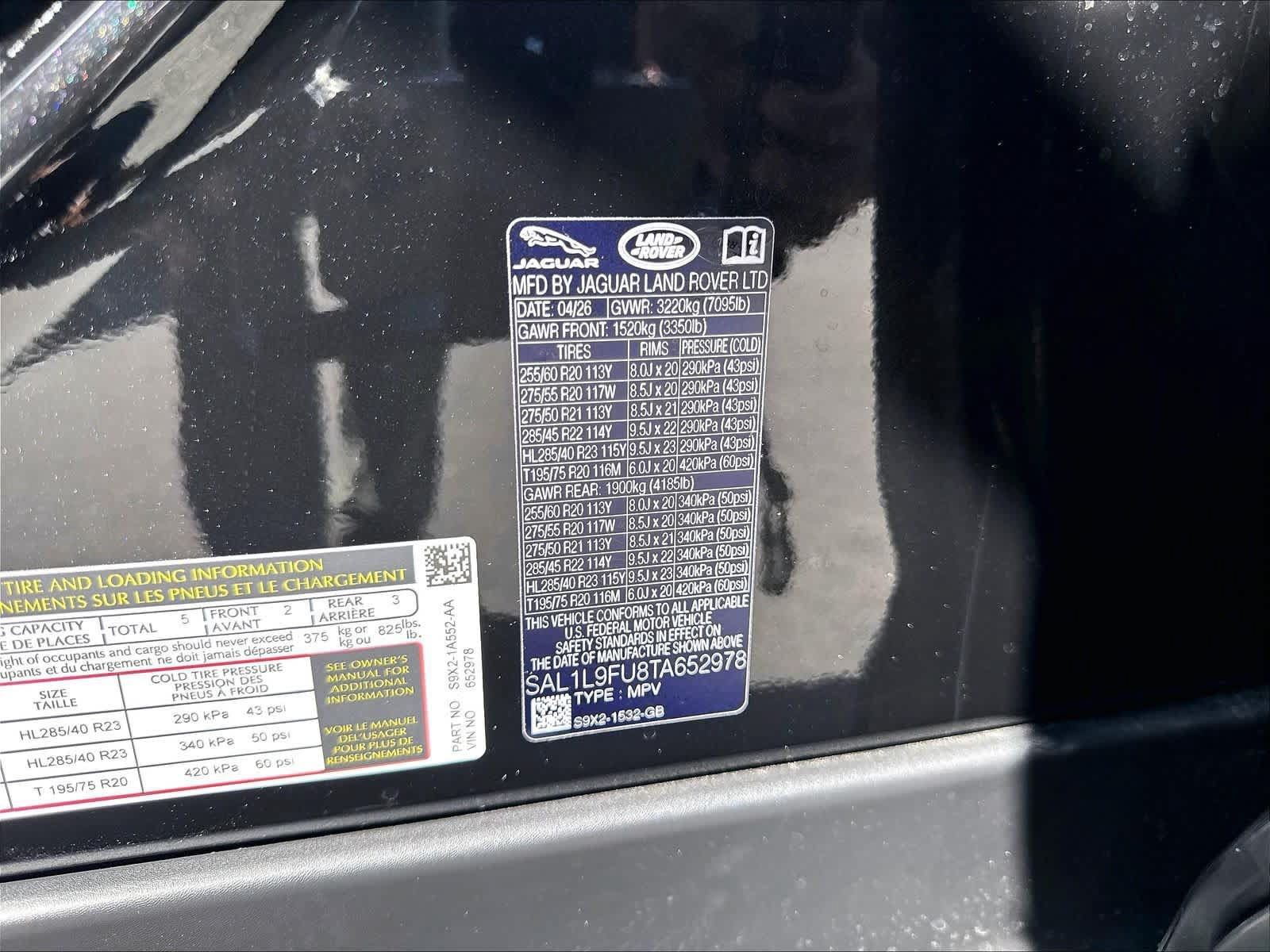 New 2026 Land Rover Range Rover Sport Dynamic SE AWD/4WD image 36