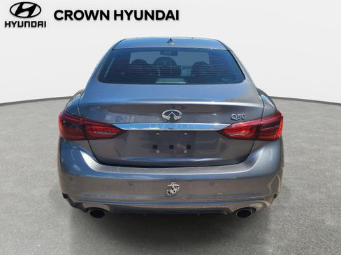 Used 2022 INFINITI Q50 Luxe w/ Cargo Package image 6