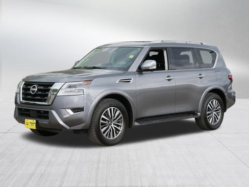 Certified 2024 Nissan Armada SL w/ Captain's Chairs Package AWD/4WD image 3