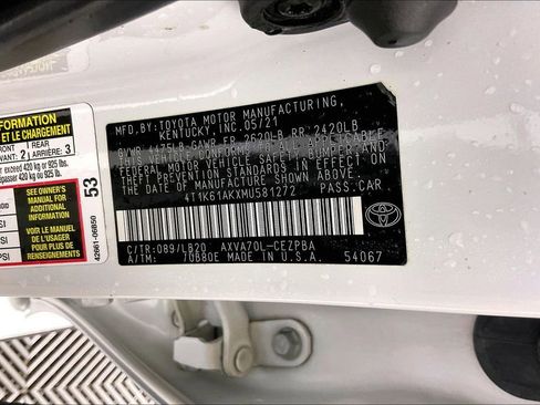 Used 2021 Toyota Camry XSE FWD image 44
